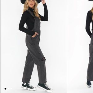 NWOT! SHOW ME YOUR MUMU Portland Overalls 🖤